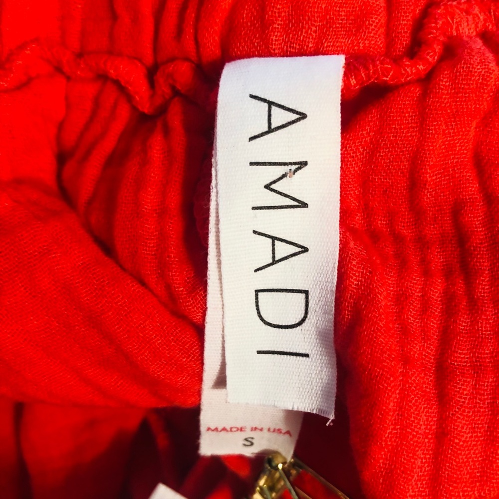 Amadi Anthropologie Cotton dress pockets S - Picture 3 of 13